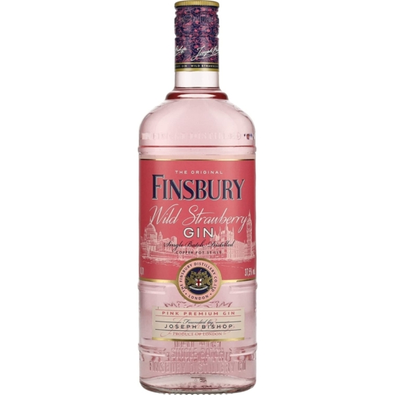 Finsbury Wild Strawberry gin 07l 375 1